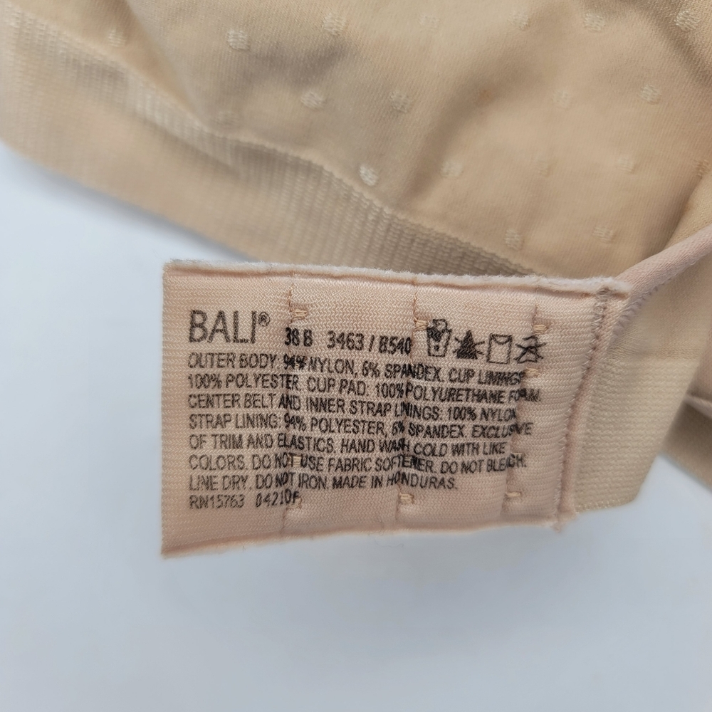 Bali Tan T-Shirt Bra with Seamless Underwire Design - Picture 2 of 6